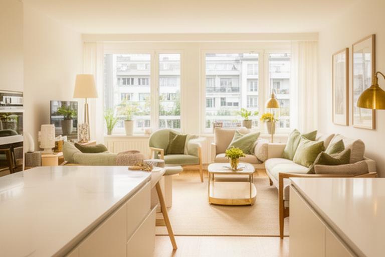 Gepflegte Wohnung in Oerlikon Zürich mit frisch gereinigten Oberflächen und einladender Atmosphäre